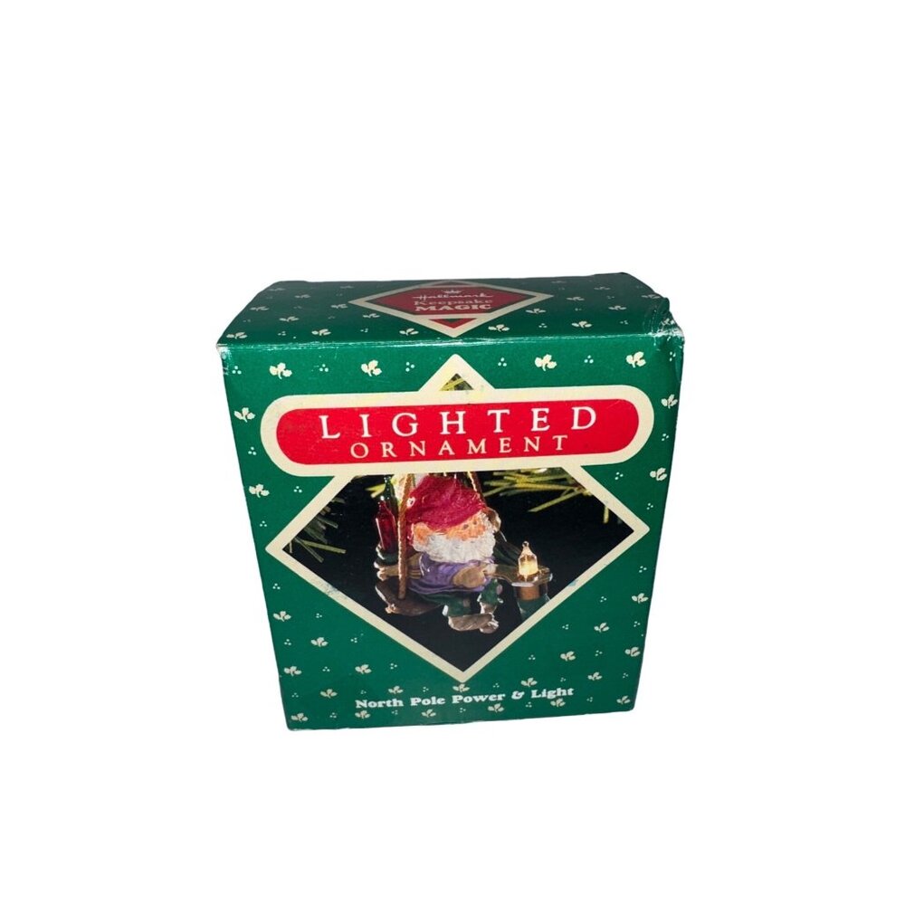 Hallmark Keepsake Magic Lighted Ornament North Pole Power & Light